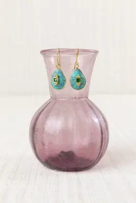 Pendientes Gota Pulida