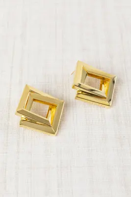 Pendientes Rombo Doble