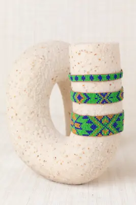 Pulsera Trío Resinas Japonesas