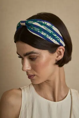 Diadema Bordada Rayas