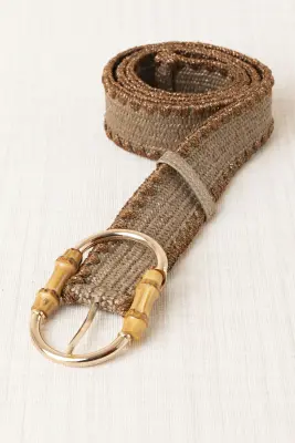 Cinturón Rafia Glitter