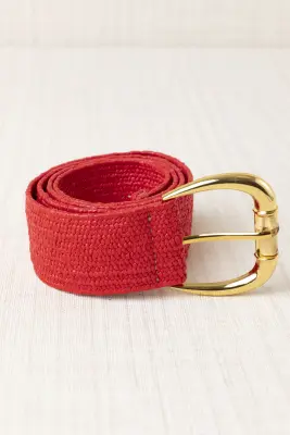 Cinturón Rafia Color