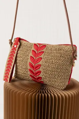 Bolso Mano Cinta Bordada