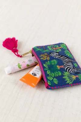 Bolsita Bordado Zebra (S)