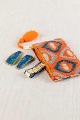 Bolsita Bordado Geometría (S)