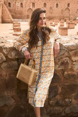 Vestido Kurta Amebas