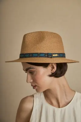 Sombrero Cinta Geométrica