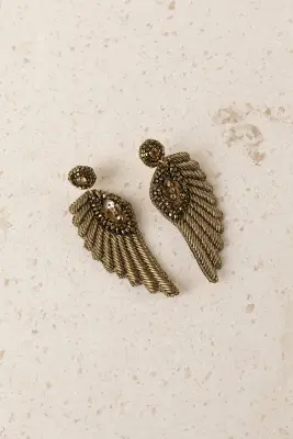 Pendientes Alas Brillo