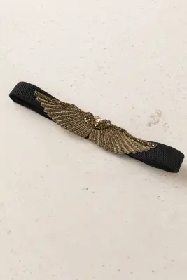 Cinturón Bordado Alas