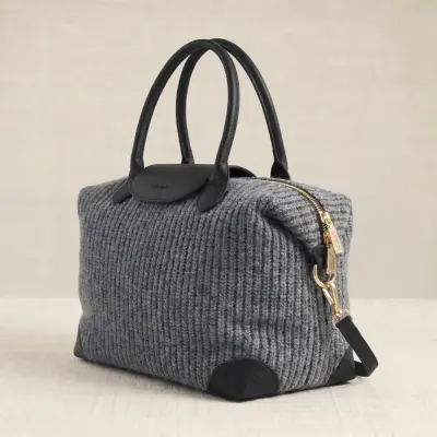Bolso Viaje Tweed Mediano