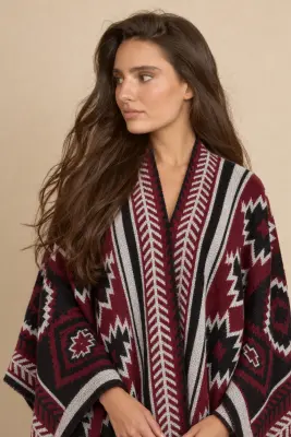 Poncho Zig Zag