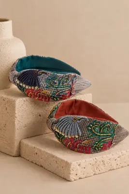 Diadema Bordado Aves