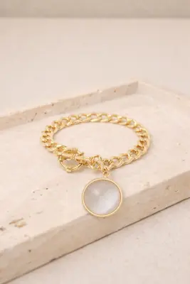 Pulsera con abalorio