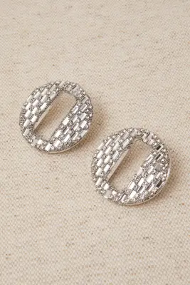 Pendientes Hebilla Brillo