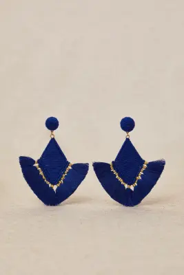 Pendientes Abanico en hilos