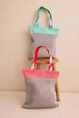 Bolso shopper red asa tribal