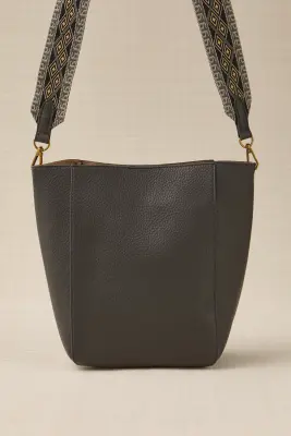 Bolso Cubo Asa Tejida