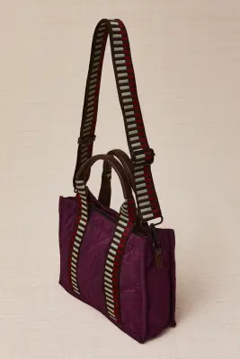 Bolso Tote Acolchado Tecno