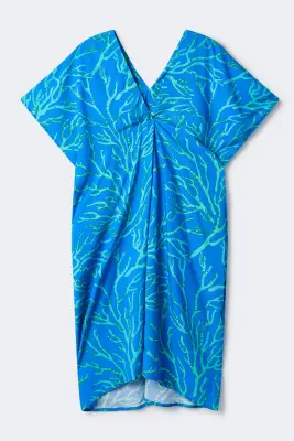 Vestido pico corales