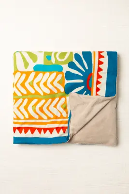 Toalla estampado flor