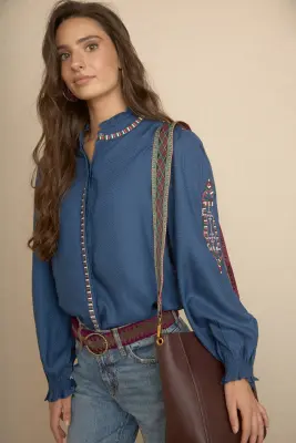 Blusa Bordado Boho